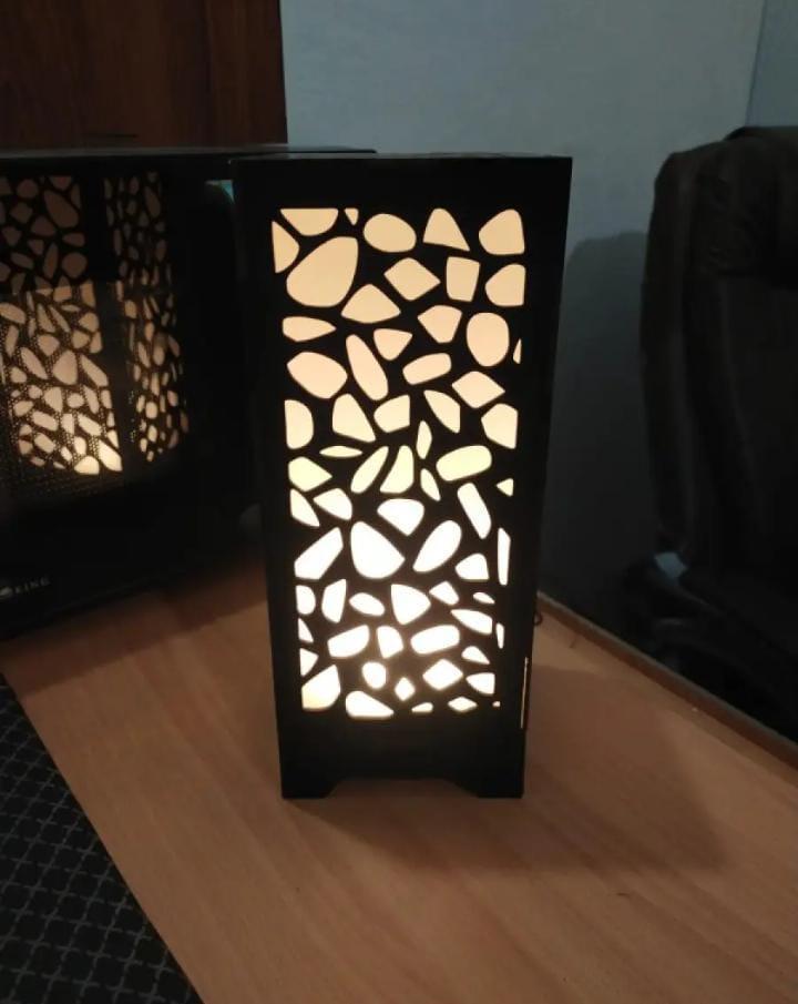 New 3D Laser Cutting Wooden Lamp