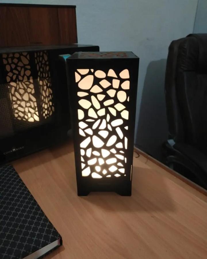 New 3D Laser Cutting Wooden Lamp